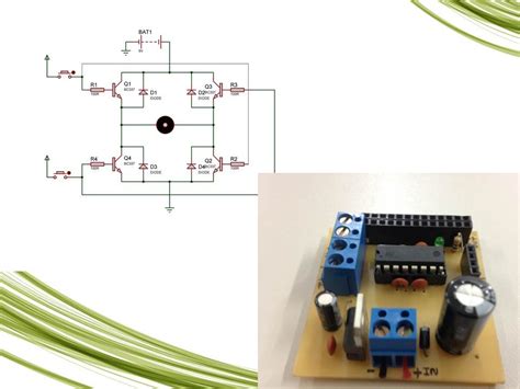 Ponte H Com Transistor Bc 337 E Com Ci L293d Com Simulação No