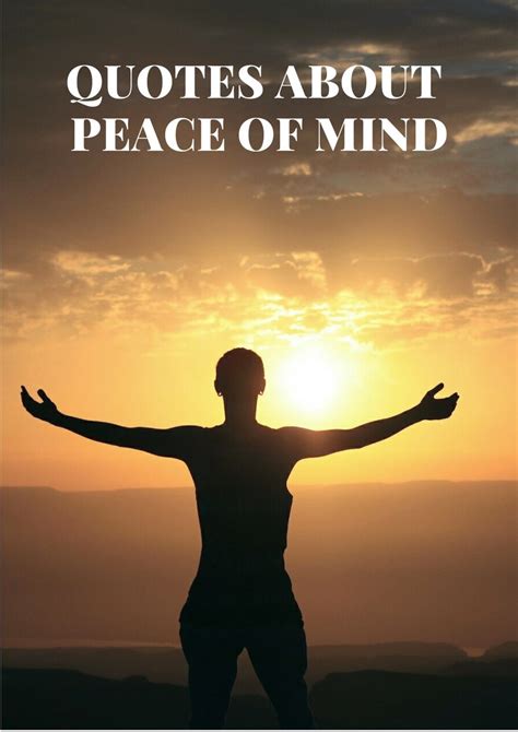 239 Quotes About Peace Of Mind Balance Of Life
