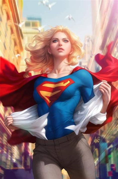 Artist Artgerm Country Singapore Character Supergirl From Dc