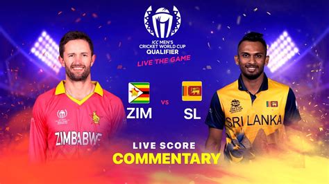 🔴 Live Sri Lanka Vs Zimbabwe Live Match 4 Icc Cricket World Cup