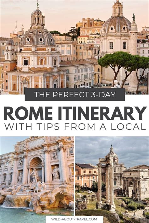 The Perfect Day Rome Itinerary With Tips From A Local
