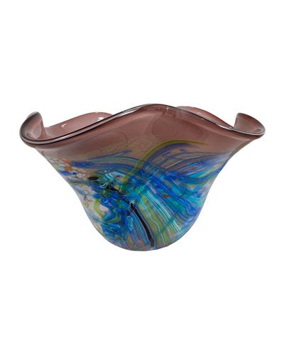 Handcrafted Glass Bowl Neiman Marcus