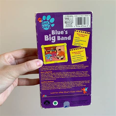 Blues Clues Nickelodeon Orange Vhs Tapes 90s 00s Etsy Canada