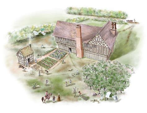 12th Century Manor House And Farm By Steve Rigby On Deviantart