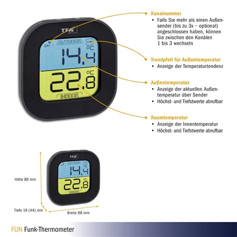 Wireless Thermometer Fun Tfa Dostmann