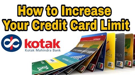 There should be a customer service number on the back of your card. How to Increase Your Credit Card Limit | Kotak Mahindra Bank - YouTube