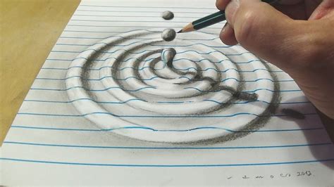 How To Draw Water Drop With Charcoal Pencil Trick Art On