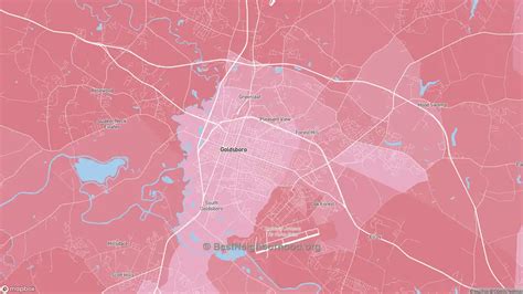 Goldsboro Nc Political Map Democrat And Republican Areas In Goldsboro