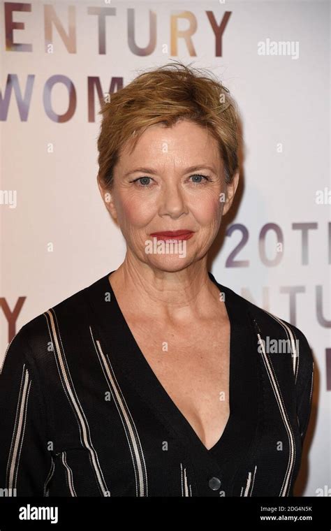 annette bening attends the 20th century women premiere held at ugc les halles on january 30