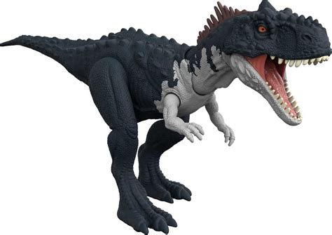 Jurassic World Dominion Roar Strikers Rajasaurus Dinosaur Action Figure Toy Attack And Sound