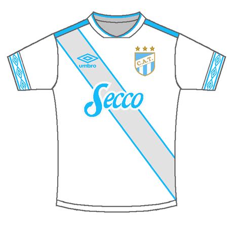 Descargar fondos de pantalla club atlético tucumán, argentina club de fútbol, 4k, diseño de materiales, azul, blanco, abstracción, san. Atletico Tucuman Kit : Camiseta Titular Umbro De Atletico ...