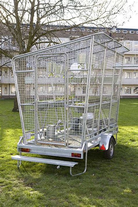 Dutch Artists Plant Public Mobile Vertical Gardens Urban
