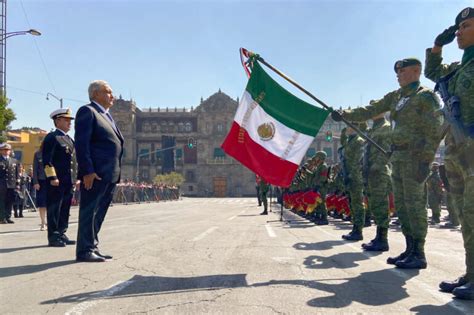 Presidente Conmemora Día Del Ejército Mexicano Reconoce Su Respaldo En