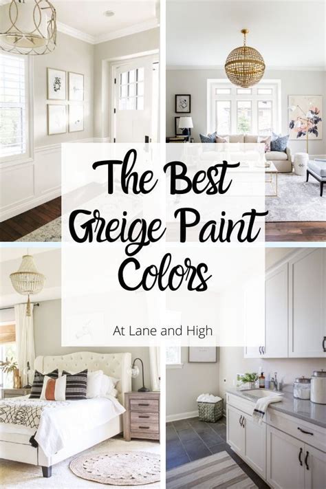 The Best 13 Greige Paint Colors For Your Home In 2021 Greige Paint