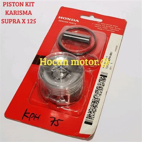 Jual Piston Kit Set Ring Seher Set Karisma Supra X 125 Kharisma 131a4