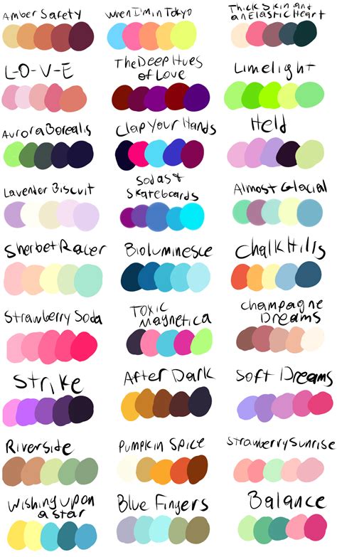 Put A Character A Color Palette In My Ask Box And Ill Draw It