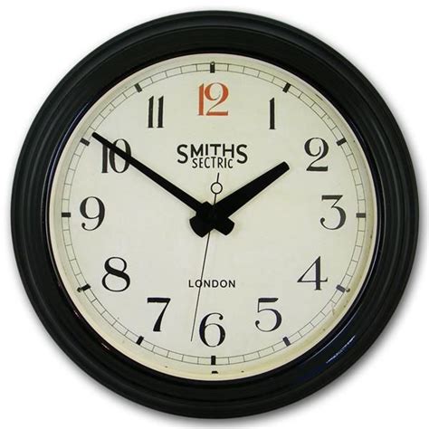 Smiths Sectric Wall Clock With Second Hand 50cm Large Wall Clock