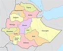 Provinces of Ethiopia - Wikipedia | History of ethiopia, Ethiopian ...