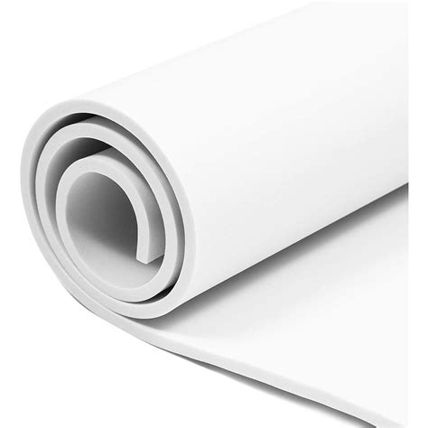 White Eva Foam Sheets Roll 6mm Thick For Arts And Crafts And Diy Projects 39 5 X 13 8 Walmart