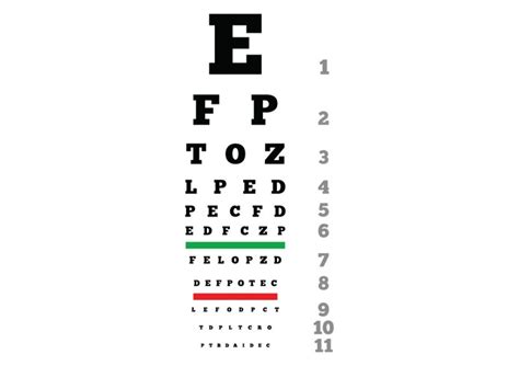 Eye Chart Download Free Snellen Chart For Eye Test Eye Printable