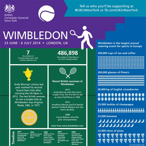 Wimbledon 2014 Interesting Facts Visually