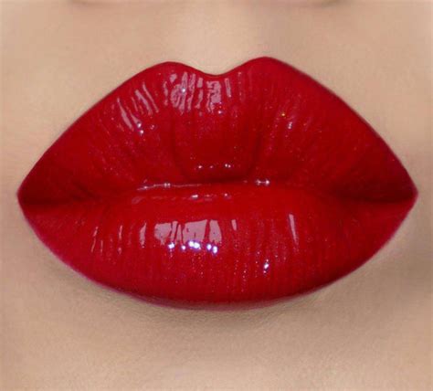 Cherry Blossom™ Red Lip Lacquer Coloured Raine Cosmetics