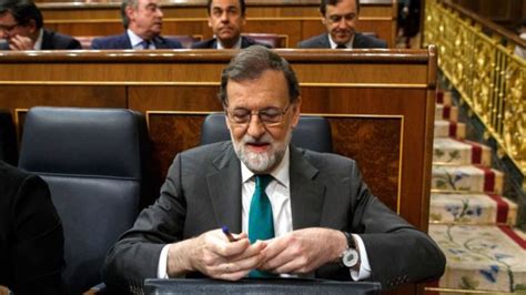 España Mariano Rajoy Deja De Ser Presidente Del Gobierno Tras Perder