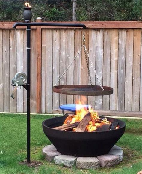 I don't know if it will work with the 44 in one. Fire pit with cooking grill | DIY projects for everyone!