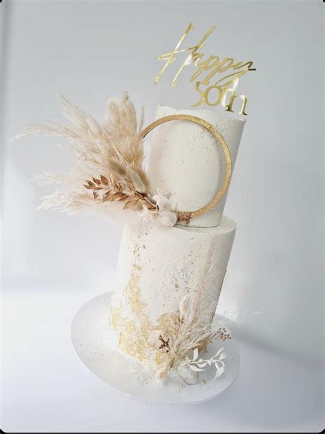 Boho Wedding Cake Boho Cake Modern Wedding Cake Simple Wedding Cake