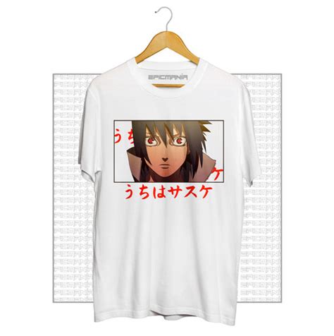 Playera Sasuke Uchiha Naruto Anime Para Hombre Epicmania