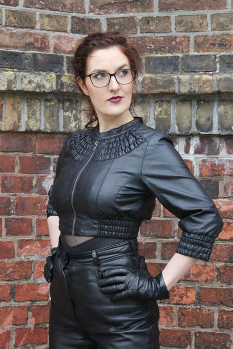 In Leather Mistress Myra The Playful Madame