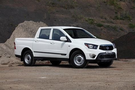 New Look New Features For Ssangyong Actyon Dual Cab Just Trucks