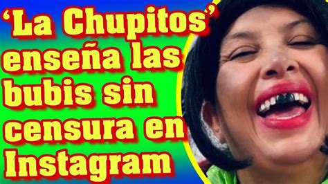 ¡la Chupitos Enseña Las Bubis Sin Censura En Instagram Youtube