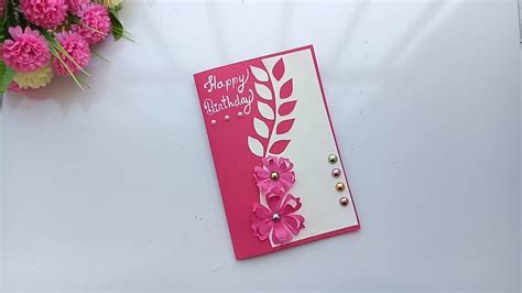 Check out these 25 ideas that range from simple and beautiful to quirky and clever. Beautiful Handmade Birthday card//Birthday card idea ...