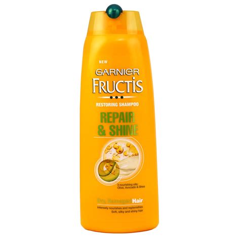 4.4 out of 5 stars with 579 ratings. Garnier Fructis Repair & Shine Restoring Shampoo 250ml ...
