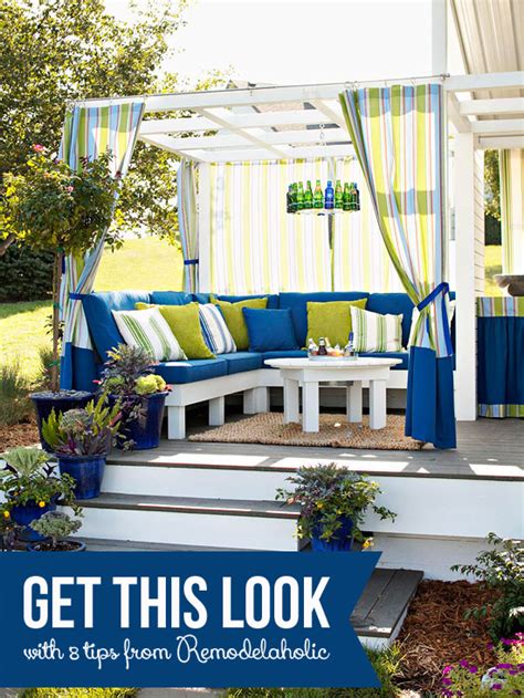 Cabana Style ~ Bringing The Resort Into Your Own Backyard Remodelaholic