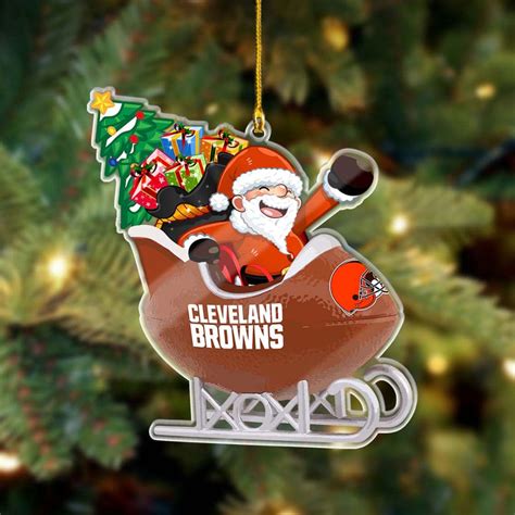 Cleveland Browns Christmas Ornaments Custom Mee