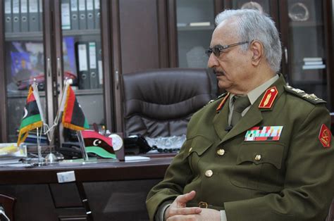 Libyan Institutions Reject Putschist Gen Haftars Candidacy Daily Sabah