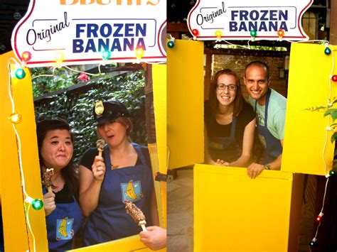 Easy Diy Bluth Frozen Banana Stand Photo Booth Bakin Bit