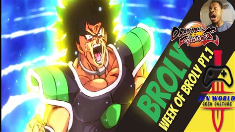 Broly Dbs Dragon Ball Fighterz 2 Brolys And 16 Youtube