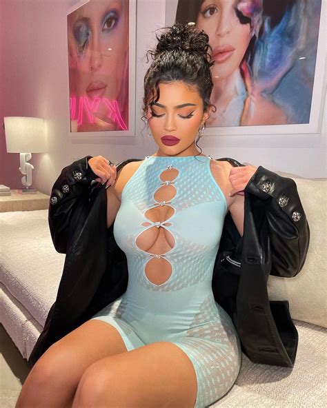 Kylie Jenner Calls Herself The Main Character As She Poses In Sexy See Through Catsuit Hot