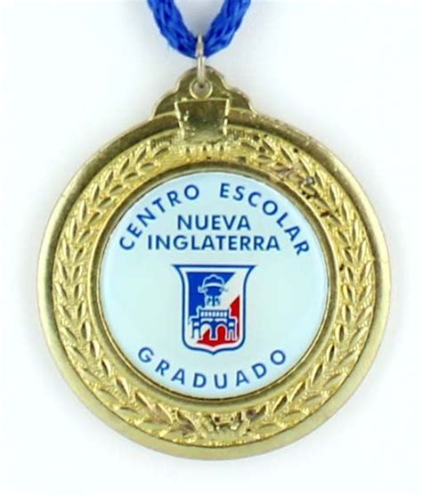 Medalla Graduado Colegio Medallas Personalizadas Medallas Personalizar