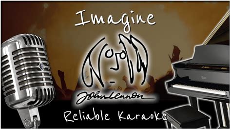John Lennon Imagine Karaoke Youtube