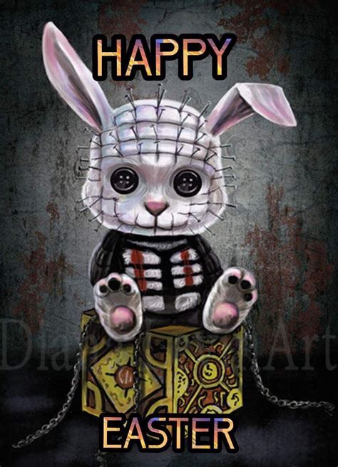 Pin By Sharyn Nicodemus On Easter Bunny Art Cute Art Creepy Cute