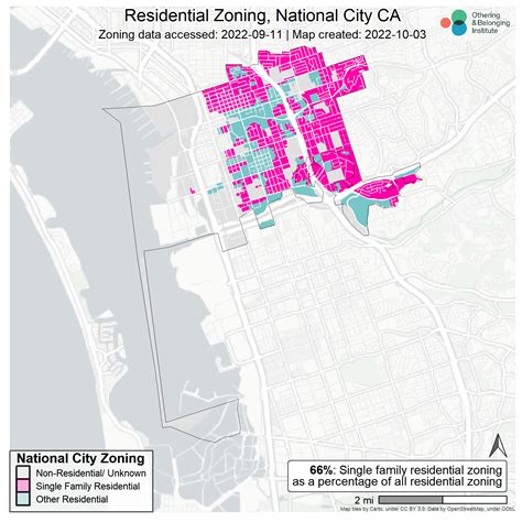 San Diego Region Zoning Maps Othering And Belonging Institute