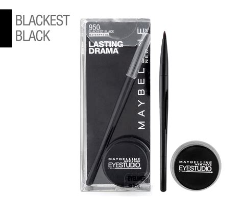 Maybelline Eyestudio Lasting Drama Gel Eyeliner 3g 950 Blackest