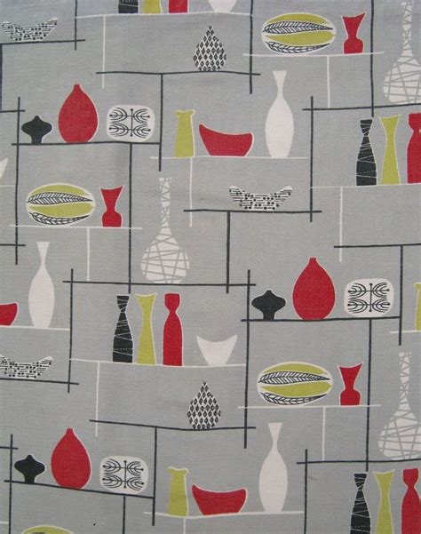 Meggy Magpie — David Whitehead 1950s Fabric 1950s Fabric Modern