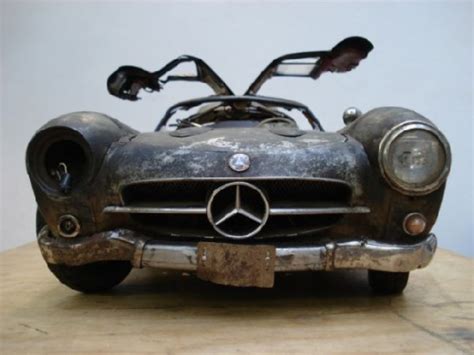 Vintage Classic Car Models From Trash