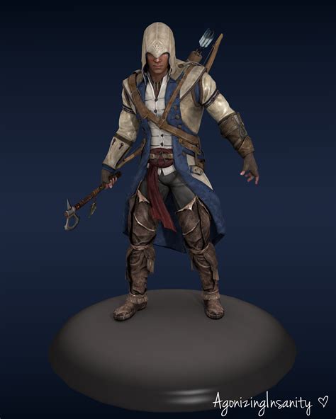 Connor Kenway Assassin S Creed Iii By Agonizinginsanity On Deviantart