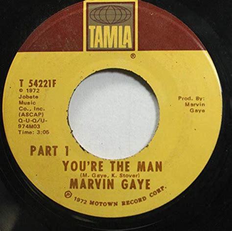 Marvin Gaye Youre The Man Part 1 Youre The Man Part 2 45 Rpm 7